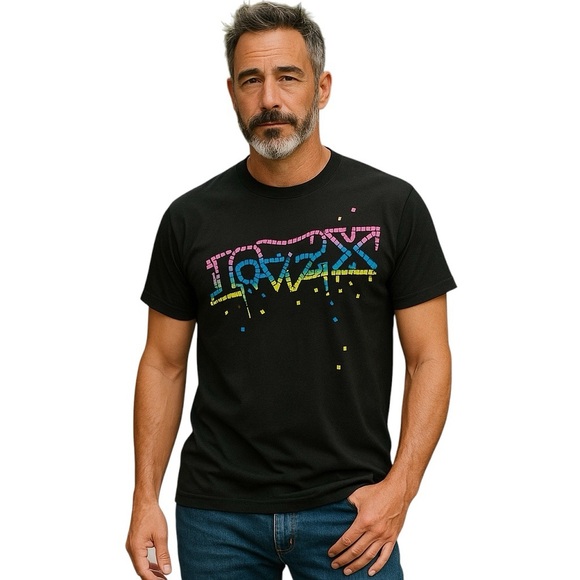 Fox Deluxe Racing Y2K Black Graphic T-Shirt M - Picture 1 of 5